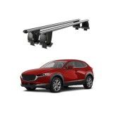 Bare transversale aluminiu pentru Mazda CX-30 2019+ plafon neted