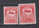 INDONEZIA 1950 MI. 63-64 MNH, Nestampilat