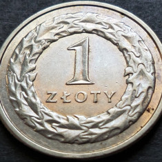 Moneda 1 ZLOT / ZLOTY - POLONIA, anul 1995 * cod 3796