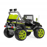 Masina electrica P Gaucho Sport 12V VerdeNegru, Peg Perego