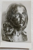 Carte postala, Cap de fetita de C. Brancusi, perioada de inceput a comunismului