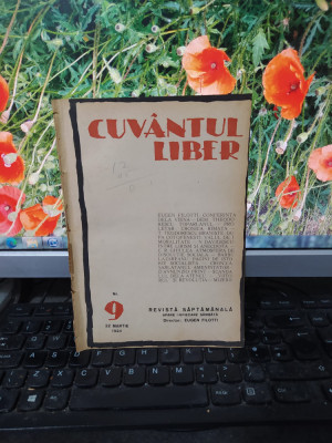 Cuv&amp;acirc;ntul liber, seria II, anul I, nr. 9, 22 martie 1924, București, 183 foto