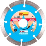 Cumpara ieftin Disc diamantat segmentat, beton, taiere uscata, 115 mm/22.23 mm, Richmann