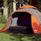 Gossi cort camping cupola 3 persoane, gri/portocaliu, setare rapida