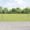 Gard pentru c&acirc;mp Argintiu 25 x 1.5 m Oțel galvanizat