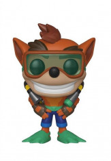 Figurina Pop Games Crash Bandicoot With Scuba Gear foto