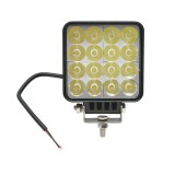 Proiector LED patrat combo 12-80V, 42W carcasa aluminiu 107x107x40mm
