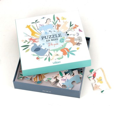 Puzzle lemn - In jurul lumii - Sarah Betz foto