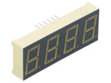 Afișaj LED 7 Segmente 14,2mm 4 Digiti Roșu Catod
