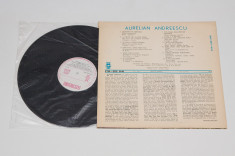 Aurelian Andreescu - disc vinil ( vinyl , LP ) NOU foto