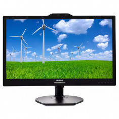 Monitor Second Hand PHILIPS P221S6Q, 21.5 Inch Full HD IPS LED, VGA, DVI, Display Port, Webcam foto