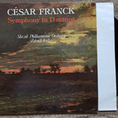 Cesar Franck, Zdenek Kosler, Symphony in D minor// disc vinil