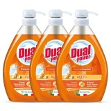 DUAL POWWER Set 3 BUCATI - DETERGENT de vase 1000ML OTET