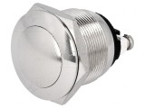 Comutator Anti-Vandalism SPST-NO 2A 250VAC &Oslash;19mm IP40