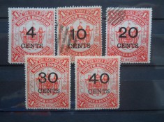 1895 COLONII BRITANICE, SERIE NORTH BORNEO