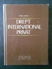 MIHAI JACOTA - DREPT INTERNATIONAL PRIVAT foto