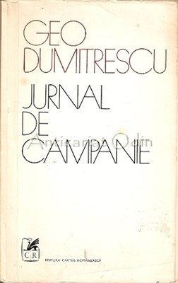 Jurnal De Campanie - Geo Dumitrescu foto