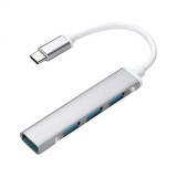 Cumpara ieftin Splitter Hub USB C, 1-la-4, USB 3.0