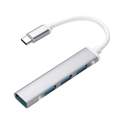 Splitter Hub USB C, 1-la-4, USB 3.0 foto