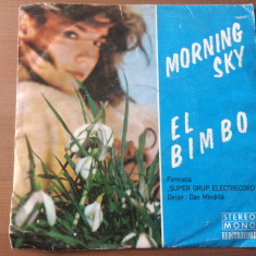 super grup electrecord morning sky el bimbo disc single 7" EDC 10502 muzica pop