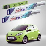 Cumpara ieftin Ștergătoare Ford Ka Gen II RU8 Hatchback 2008-2010 | Set Față și Spate Hibrid &ndash; TeamCar&reg;