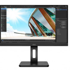 MONITOR AOC 27P2C 27 inch, Panel Type: IPS, Backlight: WLED, Resolution:1920 x 1080, Aspect Ratio: 16:9, Refresh Rate:75Hz, Response time GtG:4 ms, Br