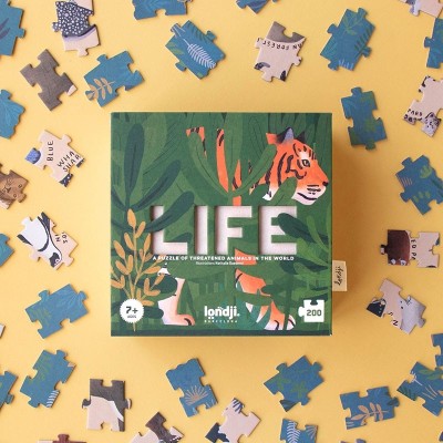 Puzzle Viata in salbaticie, Londji foto