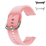 Curea din silicon compatibila cu Samsung Galaxy Watch Ultra2, Telescoape QR, 22mm, Coral Pink