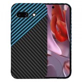 Husa pentru Google Pixel 9a, Techsuit, Carbonite FiberShell, Bleu