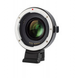 Cumpara ieftin Adaptor montura Viltrox EF-E II 0.71x Auto Focus Booster de la Canon EF/S la Sony NEX E-mount DESIGILAT