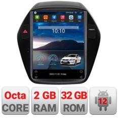 Navigatie tip Tesla HHyundai IX35 2010-2015 radio gps internet 8Core 4G carplay android auto 2+32 kit-tesla-361+EDT-E32 CarStore Technology foto