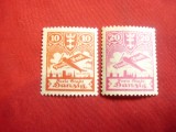 2 Valori Aviatie Danzig 1924 , 10 si 20 pf, Nestampilat