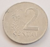Lituania, 2 Centai 1991