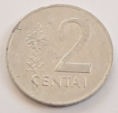 Lituania, 2 Centai 1991 foto