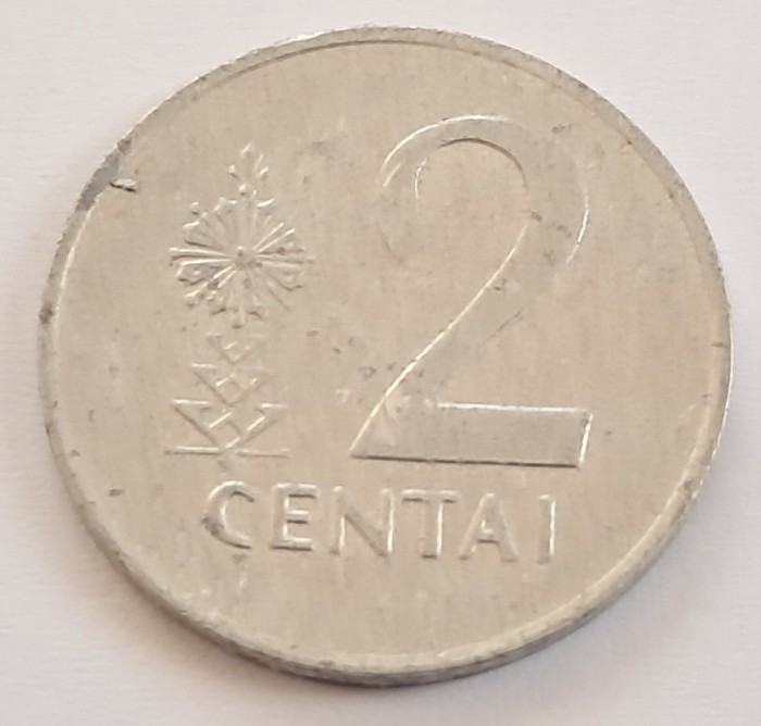 Lituania, 2 Centai 1991