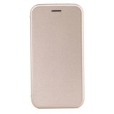 Cumpara ieftin Husa Tip Carte Samsung Galaxy J5 2017 MyStyle Elegance Luxury, Piele Eco, Protectie Completa, Decupaje Precise, Auriu