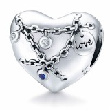 Charm Argint 925 -HEART Locker -CHA1026A, Argintboutique