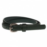 Curea dama, casual-eleganta, din piele ecologica, latime 1.8 cm, negru - CKD033, CK LEATHER