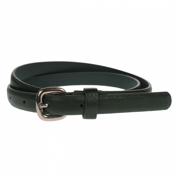 Curea dama, casual-eleganta, din piele ecologica, latime 1.8 cm, negru - CKD033