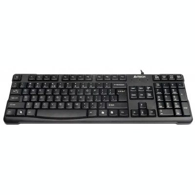 Tastatura cu fir A4TECH negru KR-750 foto