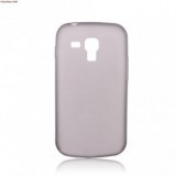 Husa Silicon Samsung Galaxy Trend I7562 Neagra Slim 0.5mm