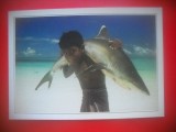 HOPCT 5102 COPIL PESCAR -RECHIN-INSULELE MALDIVE -ASIA-NECIRCULATA