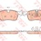 Set placute frana,frana disc CITROEN C4 Grand Picasso II (2013 - 2016) TRW GDB2062