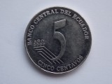 5 CENTAVOS 2000 ECUADOR, America Centrala si de Sud