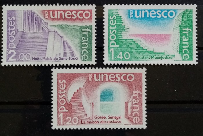 BC521, Franta 1980, serie Unesco