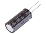 Condensator Electrolitic Low ESR 1200uF 50V THT