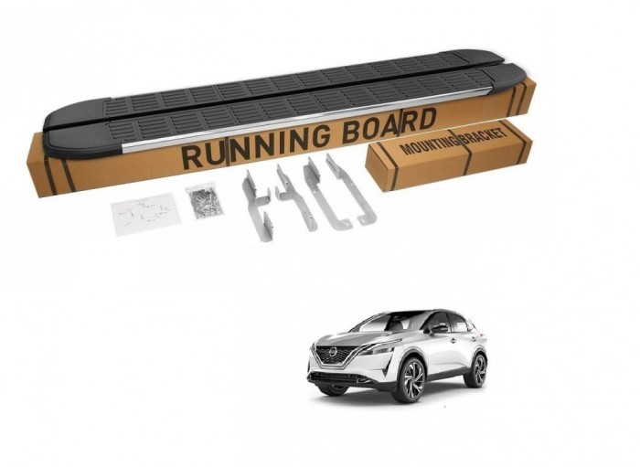 Praguri laterale tip treapta compatibile Nissan Nissan Qashqai III 2021+ &reg; ALM