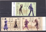 ROMANIA 2004 - MODA SECOLULUI XX, IN PERECHE, MNH - LP 1635, Oameni, Nestampilat