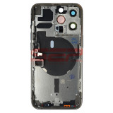Carcasa completa + uper flex iPhone 13 Pro BLACK