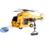 Elicopter Salvare Jucarie, Lumini, Sunete, Proiectie, Targa, Scara 1:20, Galben, Inertie, Baieti +3 Ani